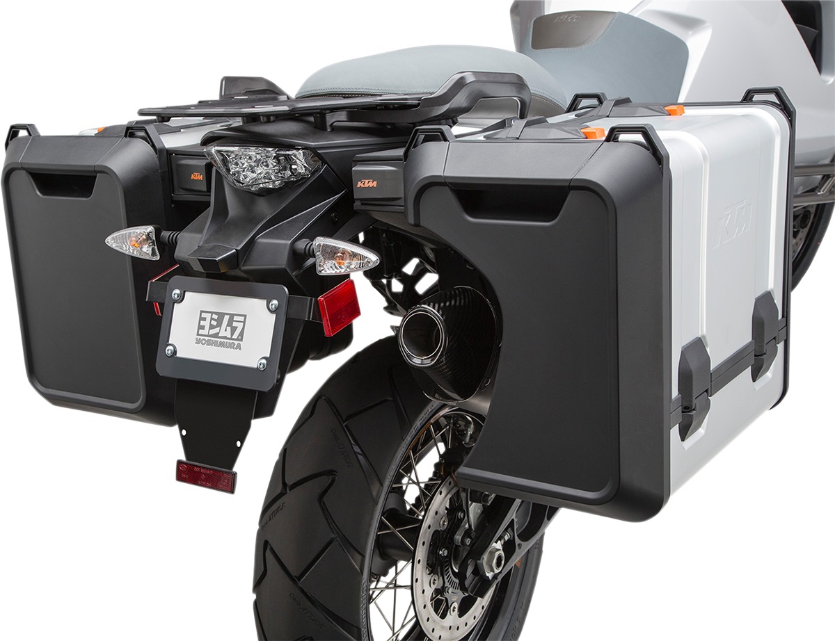 Yoshimura RS-4 Slip-On Exhaust SS/Carbon Tip Fits KTM 1090+ Adventure - Image 3