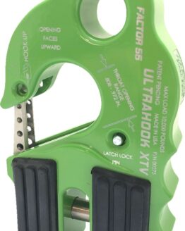 UltraHook XTV Winch Line Shackle Mount - Green