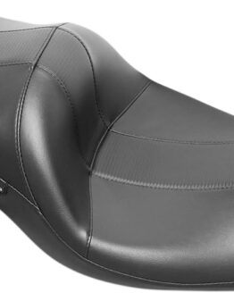 Maverick Carbon Fiber Vinyl 2-Up Seat - Black