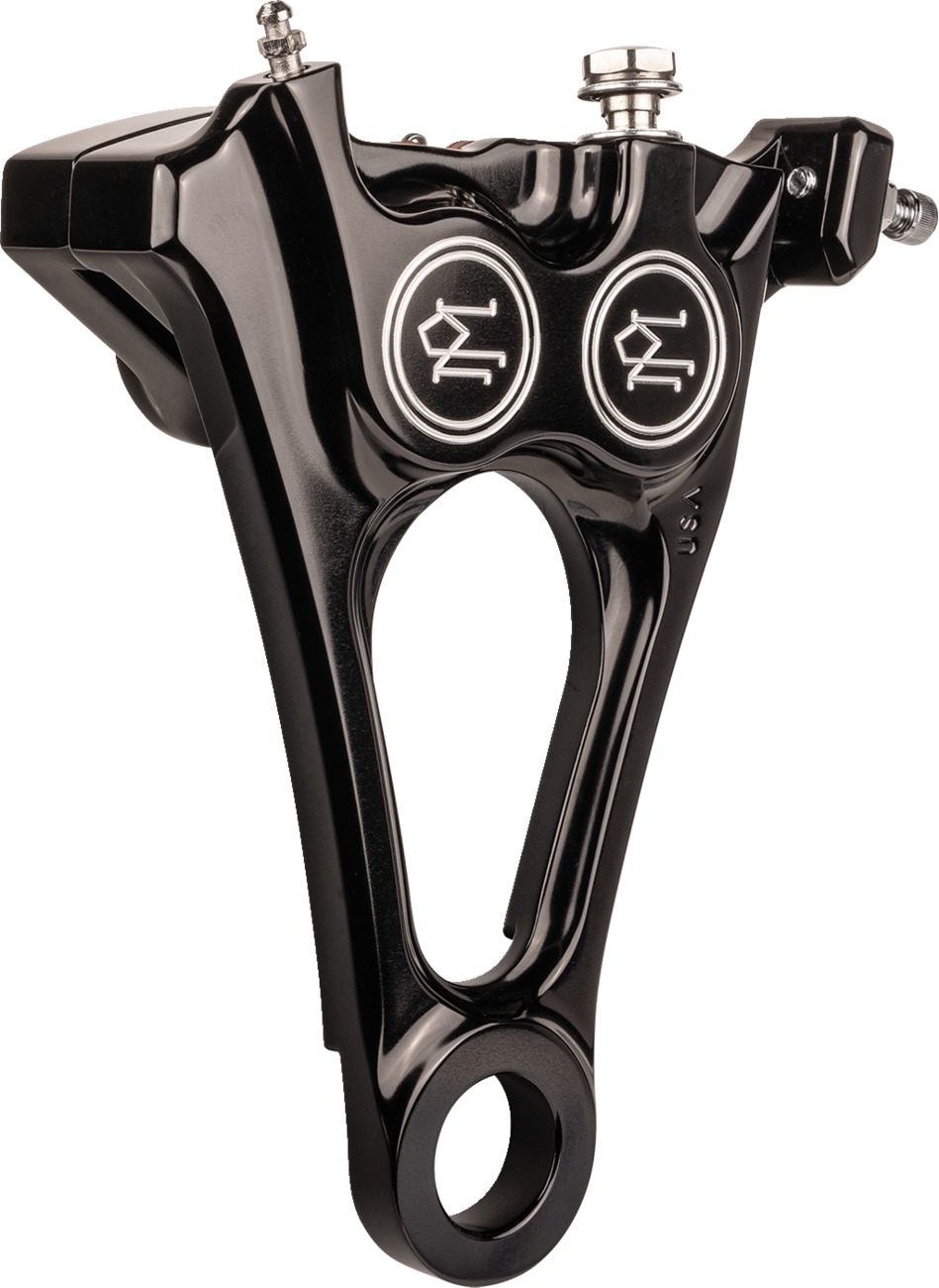 Performance Machine 4-Piston Rear Brake Caliper Contrast Cut For Harley-Davidson Softail - Image 3