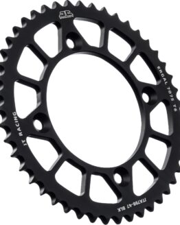 Black Aluminum Rear Sprocket - 47 Teeth 428 Pitch