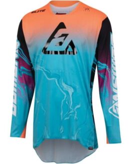 23 Elite Fusion Jersey Astana/Orange/Rhodamine - Medium