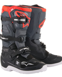 Youth Tech 7S Boots Grey/Red US Y-03