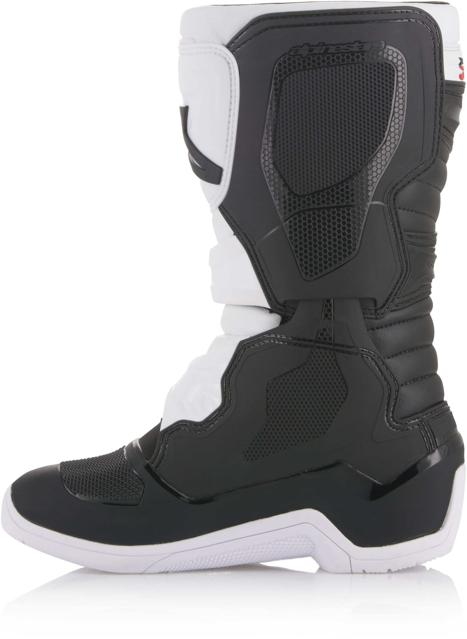 Youth Tech 3S MX Boots Black/White US Y-08 - Image 5