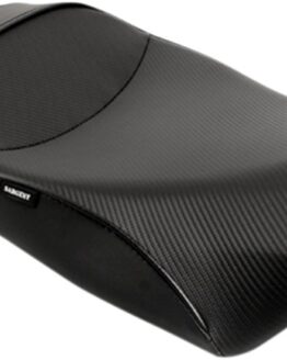 Sargent World Sport 2-Up Seat CarbonFX Black Fits 02-09 Interceptor