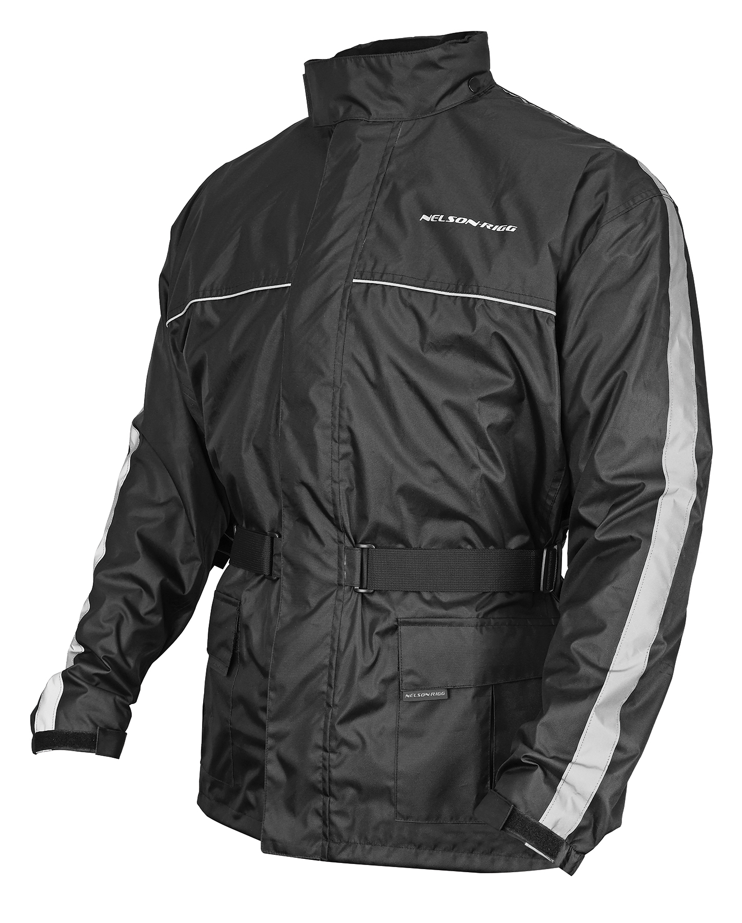 Nelson Rigg Solo Storm Waterproof Rain Jacket Black 3XL Men's - Image 9