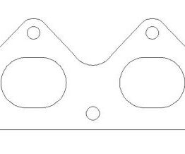 .030 MLS Exhaust Manifold Gasket by Cometic Fits Honda H22S 92-01