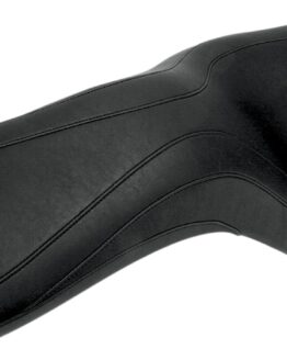 Daytripper Stitched Leather 2-Up Seat - Black