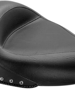 Concho Studded Vinyl Solo Seat Black Foam