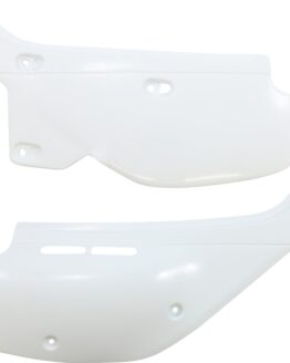 UFO White Side Cover Kit Fits 1988-2000 Honda XR600R