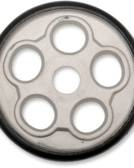 Parts Unlimited Idler Wheel Standard 7in Silver/Black For Yamaha Snowmobiles