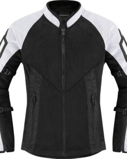 ICON Women's Mesh AF Jacket Black/White XS