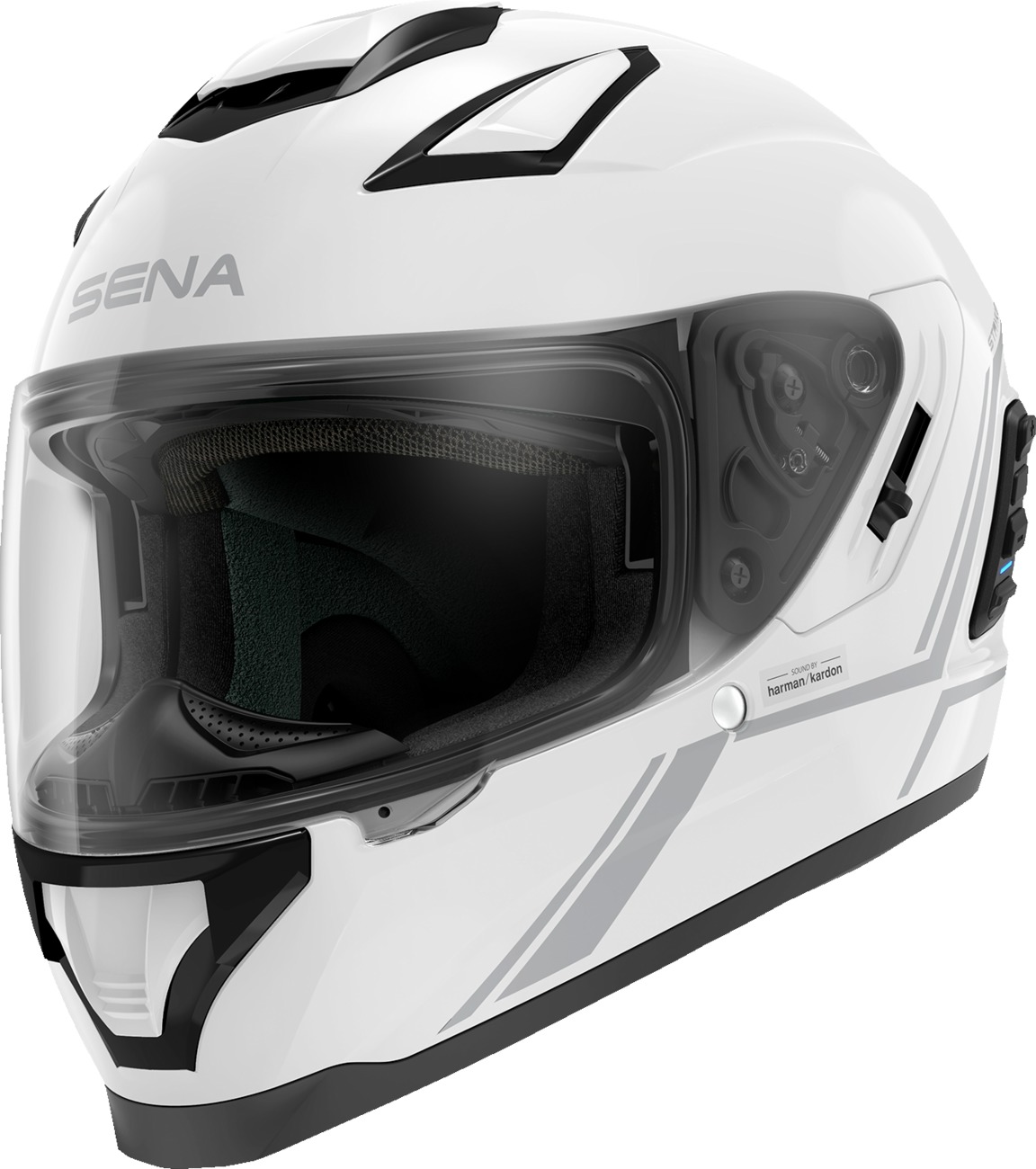 Sena Stryker Bluetooth Helmet Matte Black Size L - Image 3