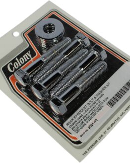 Rear Sprocket Bolt Kit Domed Sprkt To Wheel For 00-17 HD Softail