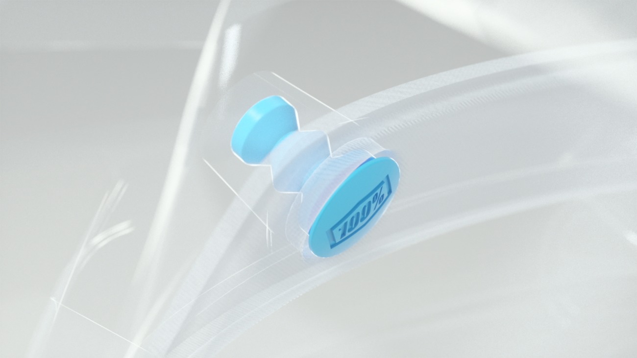 100% Altis Bike Helmet Black S/M - Image 4