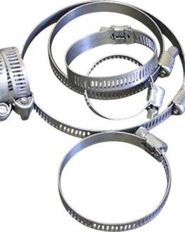 Helix Stainless Steel Worm Drive Hose Clamps 58-83mm 10 Pack