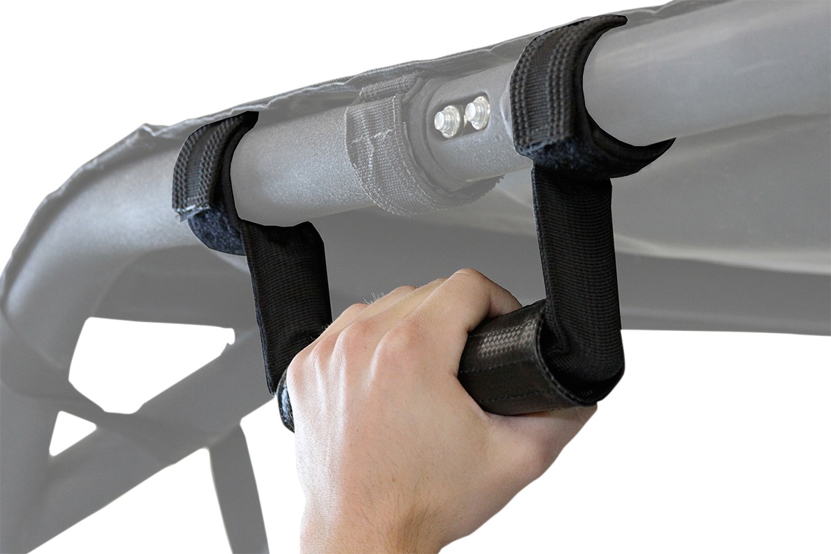 ATV-TEK Pro Series UTV Grab Handles Black Pair Universal Fit - Image 5