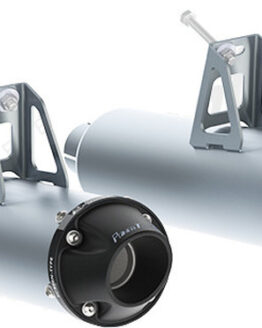 MBRP Dual Slip-On Exhaust Mufflers Silver Fits 13-16 Maverick 1000