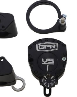 Black V5 Steering Damper