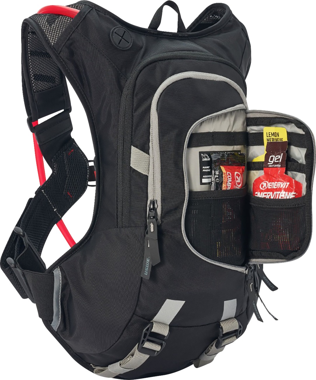 USWE Moto Hydro 8L Hydration Pack Black/Grey - Image 3
