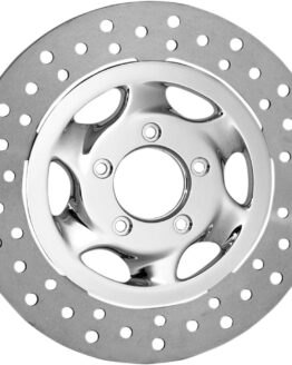 Recoil Floating Front Left Brake Rotor 330mm Chrome