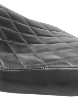 Streaker Diamond Vinyl Solo Seat - Black