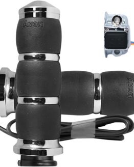 Velvet Air Grips Heated Chrome