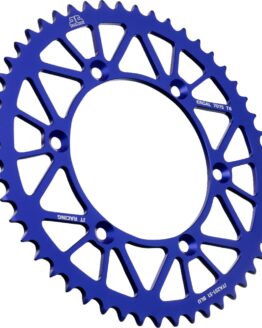 Blue Aluminum Rear Sprocket - 51 Teeth 520 Pitch