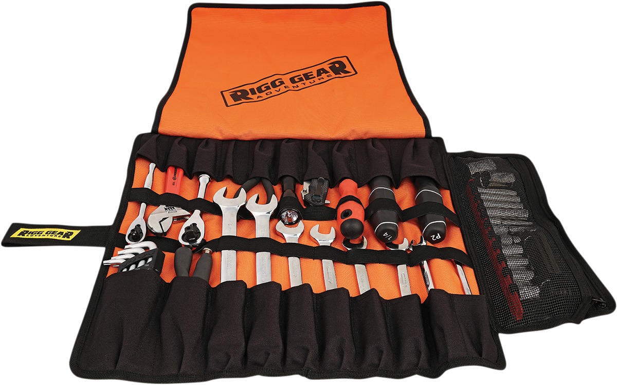 Trails End Tool Bag Set with Tool Roll Black Nelson-Rigg RG-1080 - Image 3