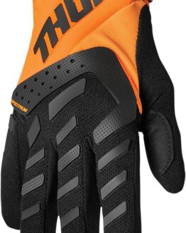 Thor Youth Spectrum Gloves Medium Orange/Black
