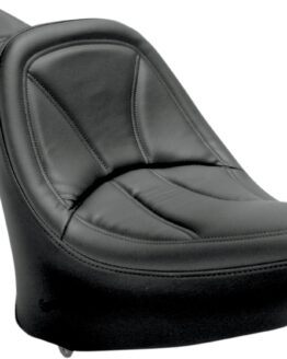 King Plain 2-Up Seat Black Gel
