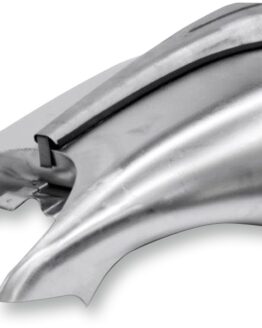 Bagger Nation Razor Back Stretched Tank Kit Raw Steel For Harley Touring/Trike