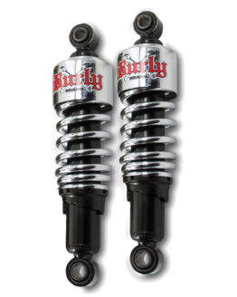 Chrome 10.50" Rear Lowering Slammer Shocks