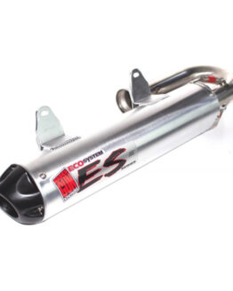 Big Gun ECO U Slip On Exhaust Silver Fits 08-13 Yamaha Rhino 700