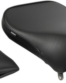 Sargent World Sport 2-Up Seat CarbonFX Vinyl Black Fits Suzuki SV