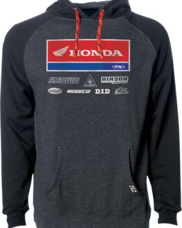 Factory Effex Honda 21 Racewear Hoodie Charcoal Black XL Men's
