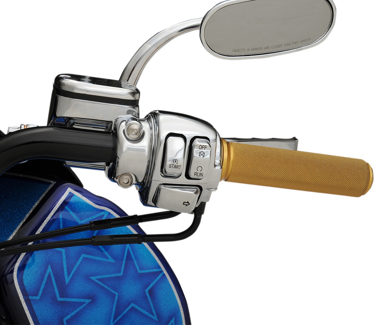 Drag Specialties Handlebar Switch Kit Chrome For Harley-Davidson - Image 3