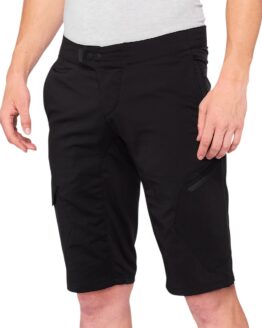 100% Men's Ridecamp Shorts Black Size 32