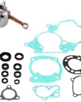 Vertex Engine Rebuild Kit Crank Piston Gaskets Fits 92-02 CR80R/RB