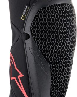 Alpinestars Bionic Flex Knee Protectors Black/Red L/XL