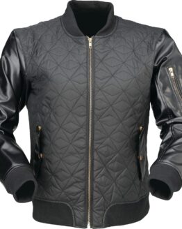 Z1R Womens Bomber Jacket Black Small
