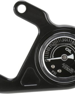 Arlen Ness Black Oil Pressure Gauge Kit 1-3/4 in.