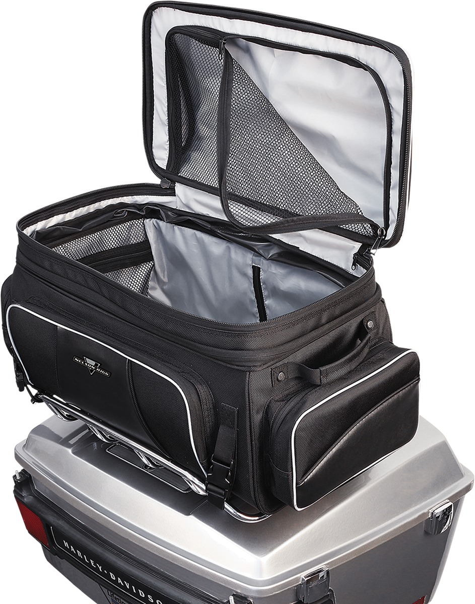 Nelson-Rigg Route 1 Traveler Tour Trunk/Rack Bag - Black - Image 4