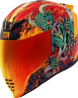 ICON Airflite Blegh MIPS Helmet - Small, Red