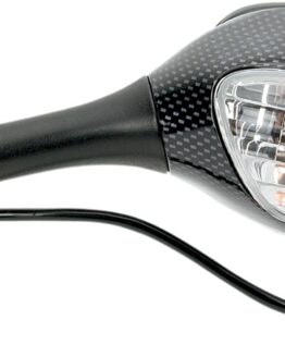 Left Mirror Replacement - Carbon Fiber Look