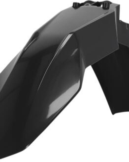 Acerbis Front Fender Black Plastic Fits GasGas