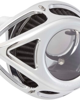 Clear Tear Sucker Air Cleaner Kit Chrome Fits 08-16 FLT Models