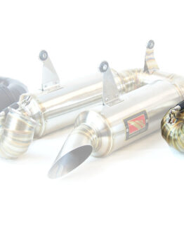 Black Center GP Slip On Exhaust