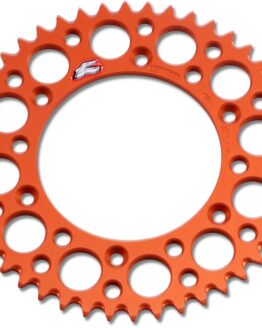 7075-T6 Aluminum 46T Rear Sprocket Orange