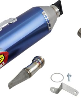 Blue Factory 4.1 RCT Slip On Exhaust w/Ti Mid Pipe